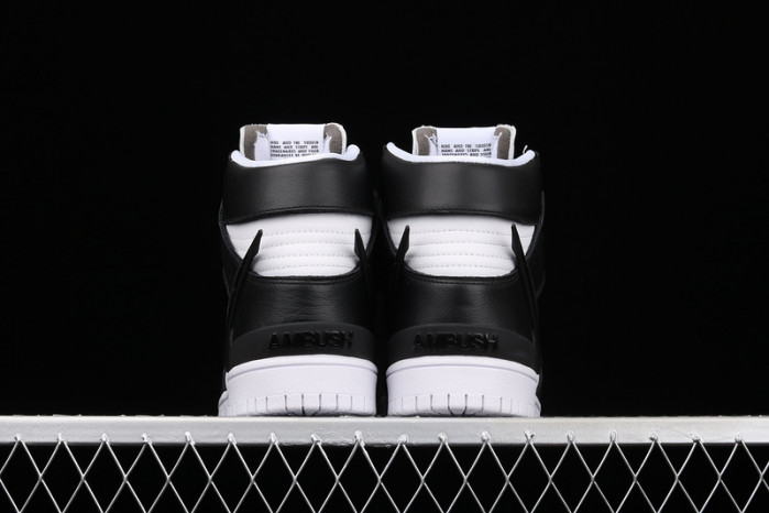 nike dunk high ambush black white cu7544 001