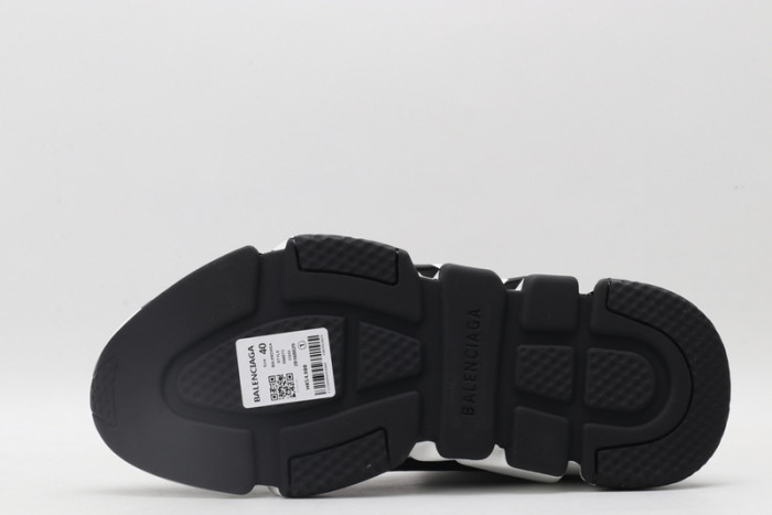 bl speed trainer sneakers sole black 031504