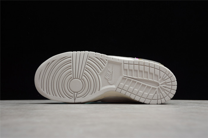 off white nike dunk low 01 of 50 ow dm1602-100