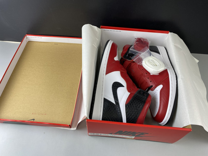 air jordan 1 high retro "satin snake" - cd0461-601