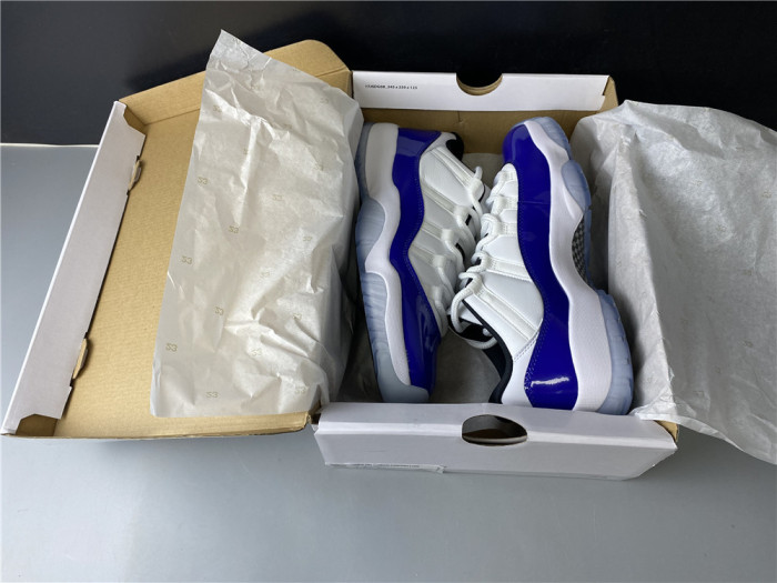 air jordan 11 low wmns “concord” ah7860-100