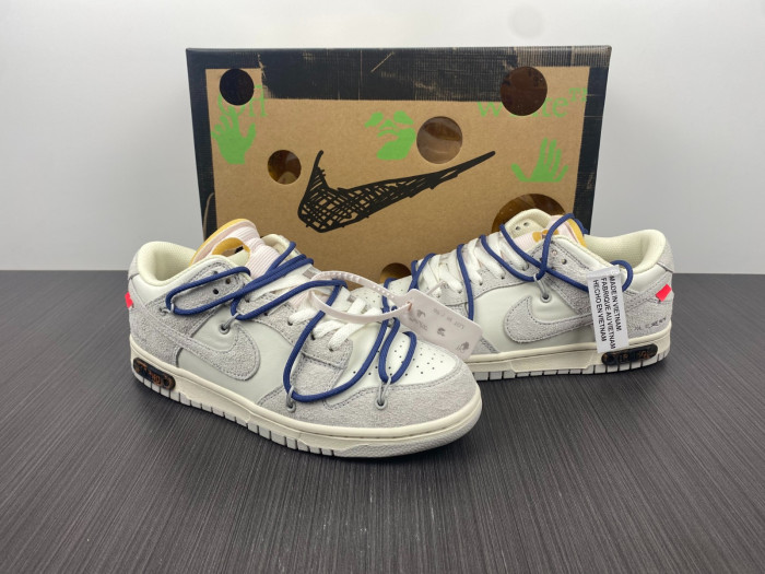 nike dunk low off-white lot 18 dj0950-112