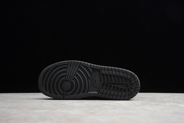 air jordan 1 kids retro high black pink 332148-019