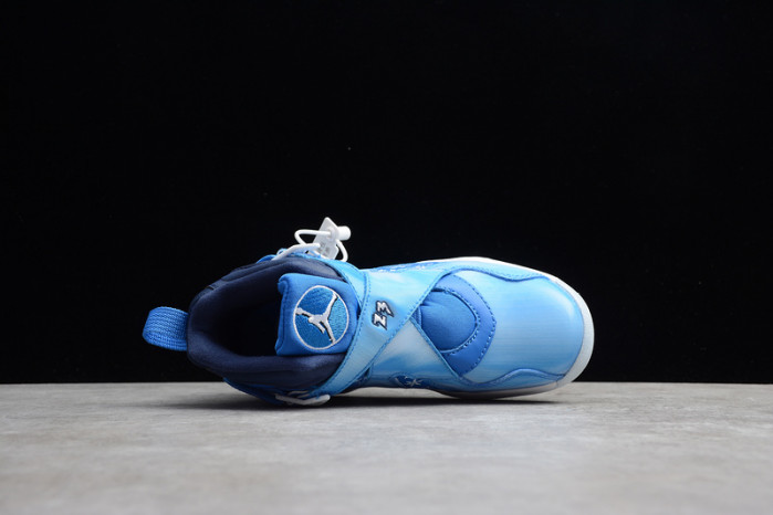 air jordan 8 kids retro snow blizzard 305369-400