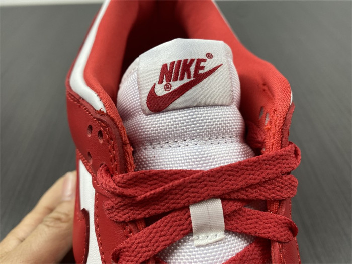 nike dunk low sp “university red” cu1727-100