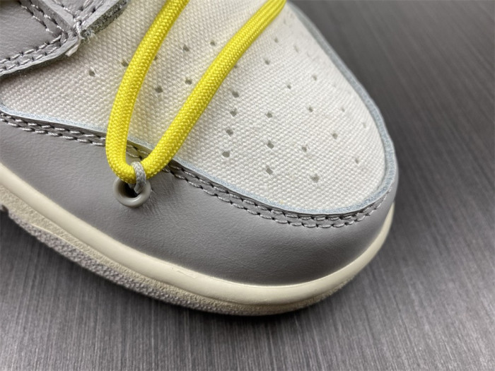 nike dunk low off-white lot 27 dm1602-120