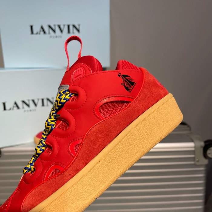 lanvin curb sneaker