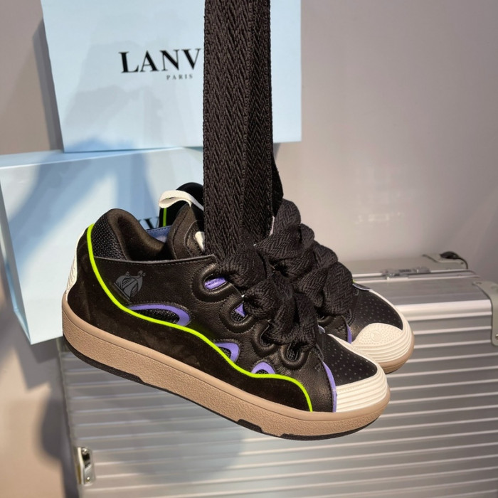 lanvin curb sneaker
