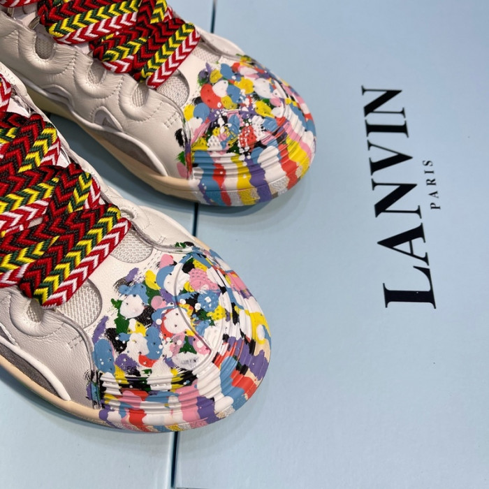 lanvin curb sneaker