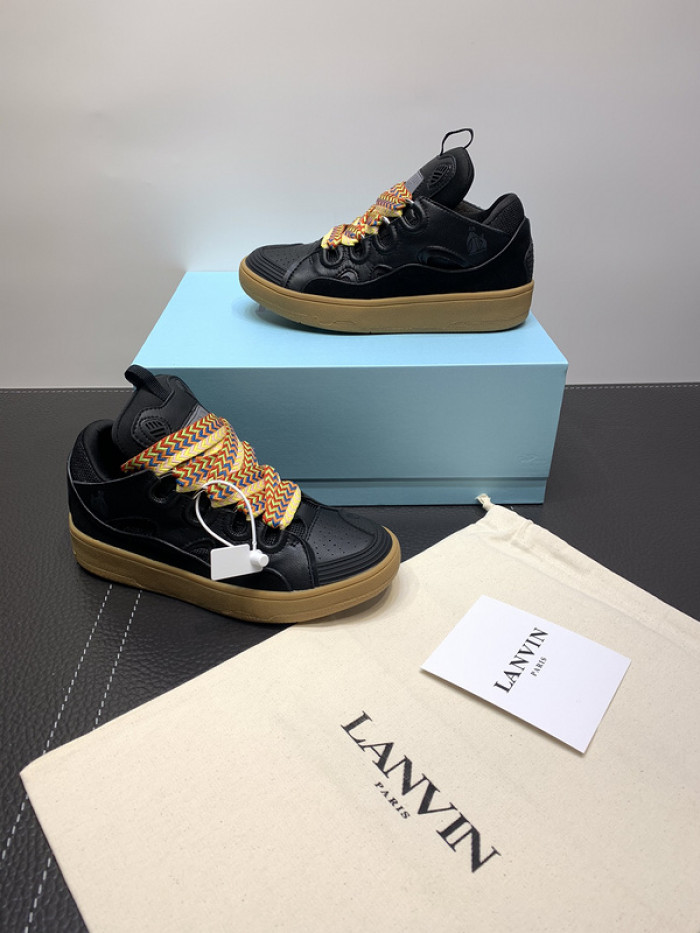 lanvin curb sneaker
