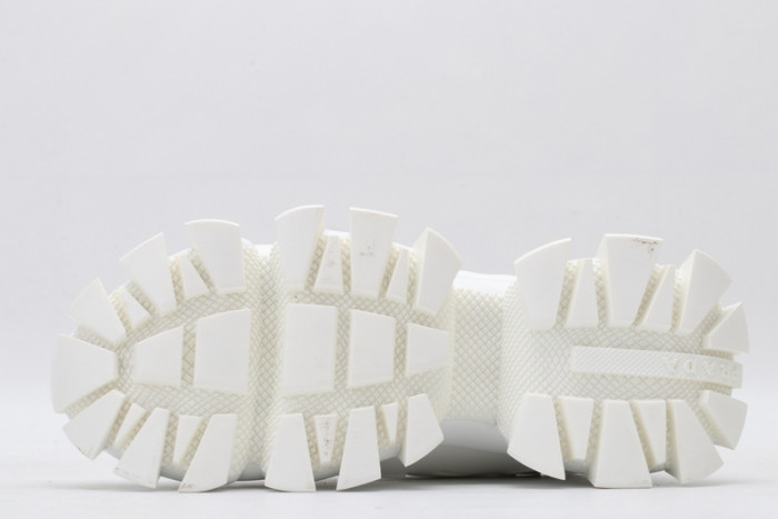 PRAD WHITE SNEAKERS