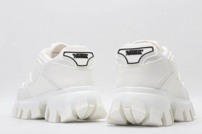 PRAD WHITE SNEAKERS