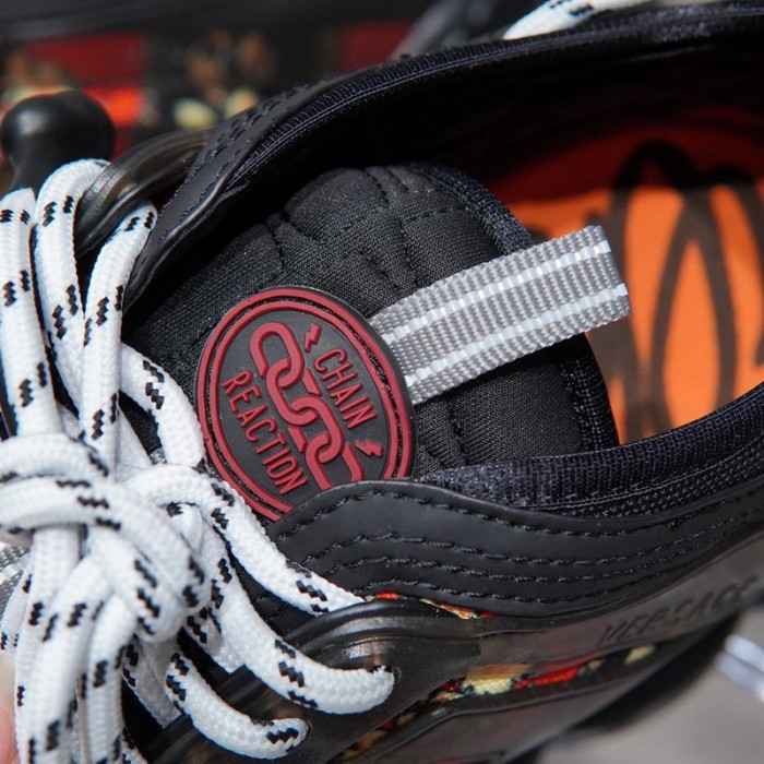 vse chain reaction black sneaker