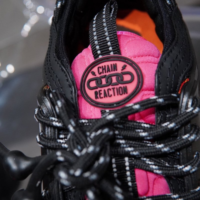 vse chain reaction black sneaker