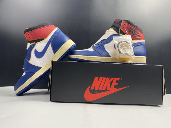 air jordan 1 retro hi nrg/un "union" - air jordan - bv1300-146