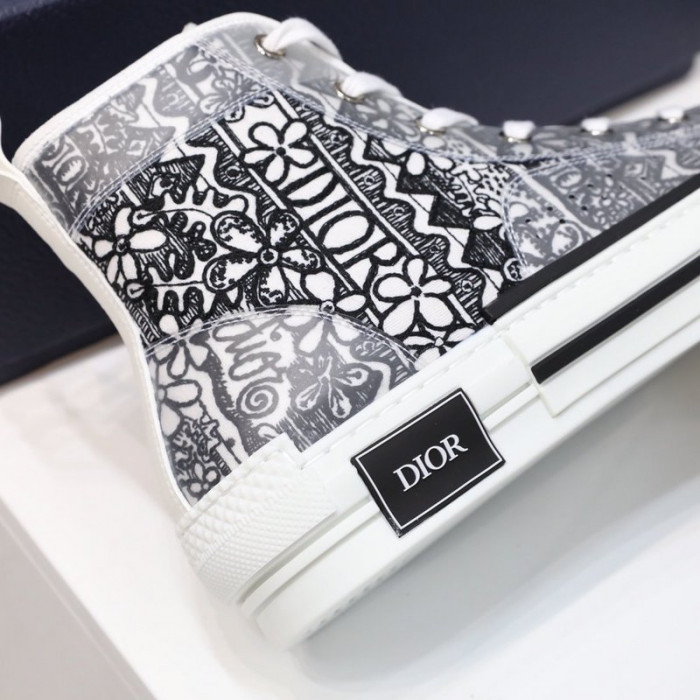 dr b23 high-top sneakers