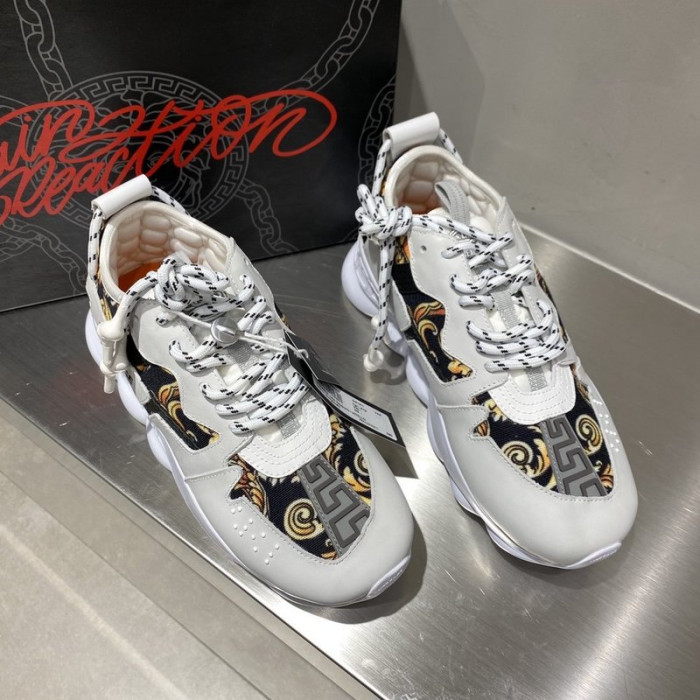 vse chain reaction white sneaker