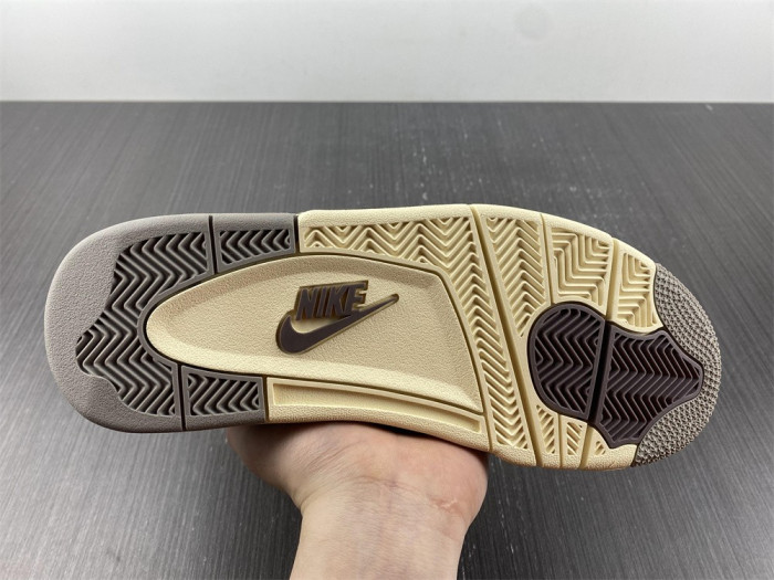 a ma maniere x air jordan 4 white grey purple 2022 dh6927-068