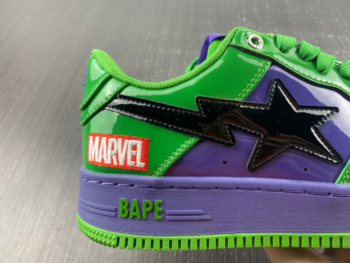 bape marvel bape sta 520125