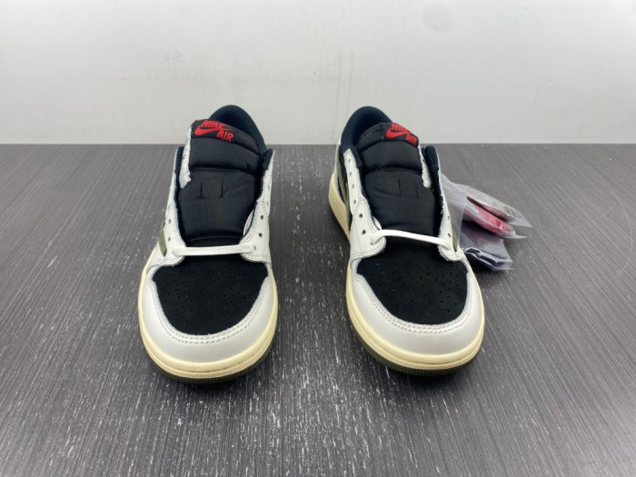 travis scott x air jordan 1 low og olive dz4137-106