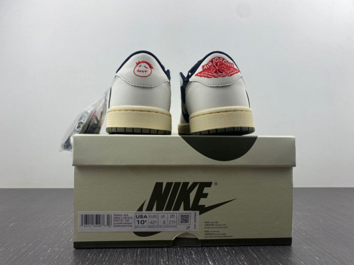 travis scott x air jordan 1 low og olive dz4137-106