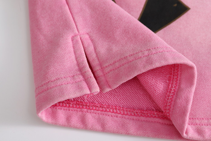 Hellstar Flame Shorts Pink