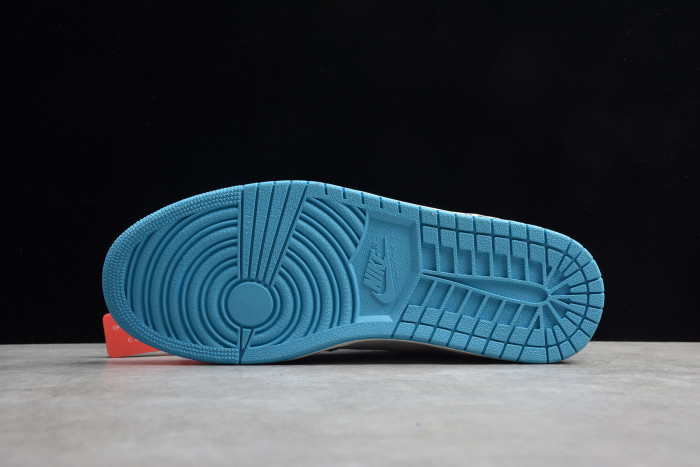 off-white air jordan 1 powder blue unc - aq0818-148