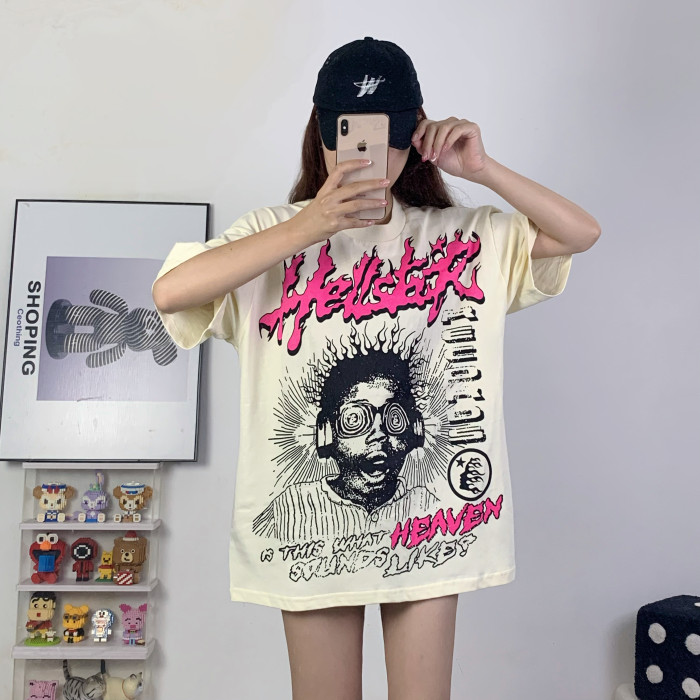 HELLSTAR STUDIOS BLACK T-SHIRT 20240902