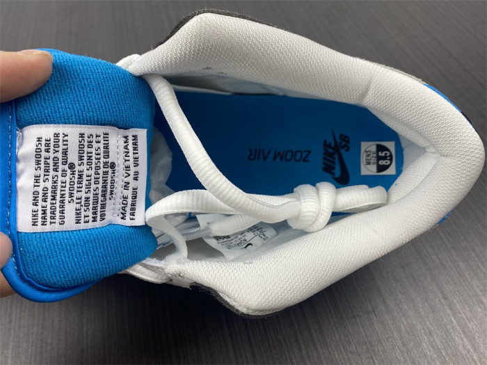 nike sb dunk low "laser blue" bq6817-101