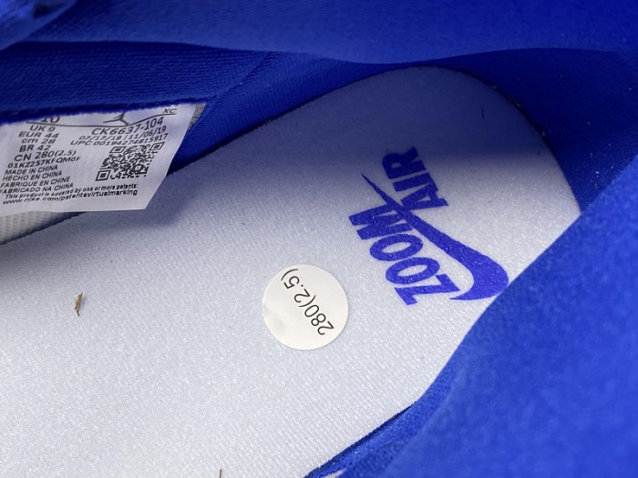 jordan 1 retro high zoom white racer blue - ck6637-104