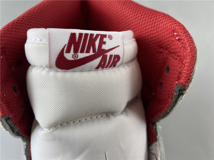 air jordan 1 retro high og "metallic red" - 555088 103