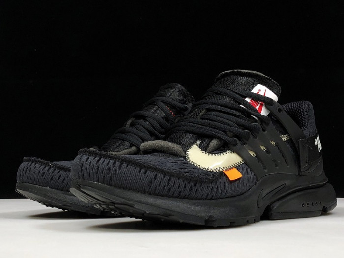 off-white x nike air presto black - aa3830-002