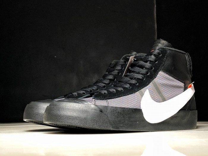 off-white nike blazer black - aa3832-001