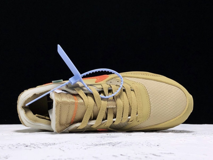 off-white nike air max 90 desert ore - aa7293-200