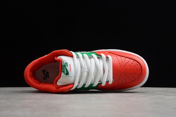 nike sb dunk low red orange green cz5130-600