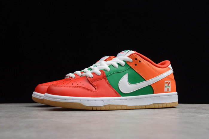 nike sb dunk low red orange green cz5130-600