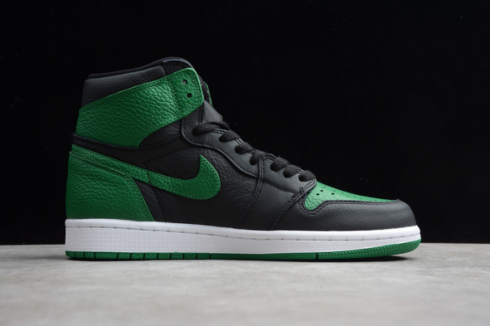 jordan 1 retro high pine green black - 555088-030