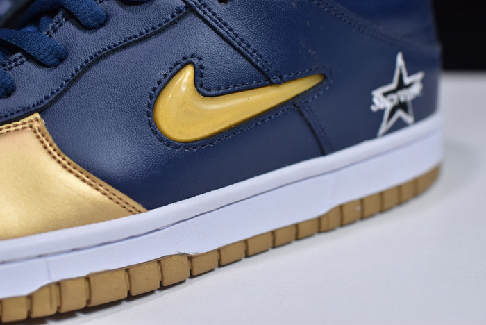 nike sb dunk low jewel swoosh gold - ck3480-700