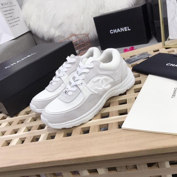 cn cc logo sneaker white (reflective)