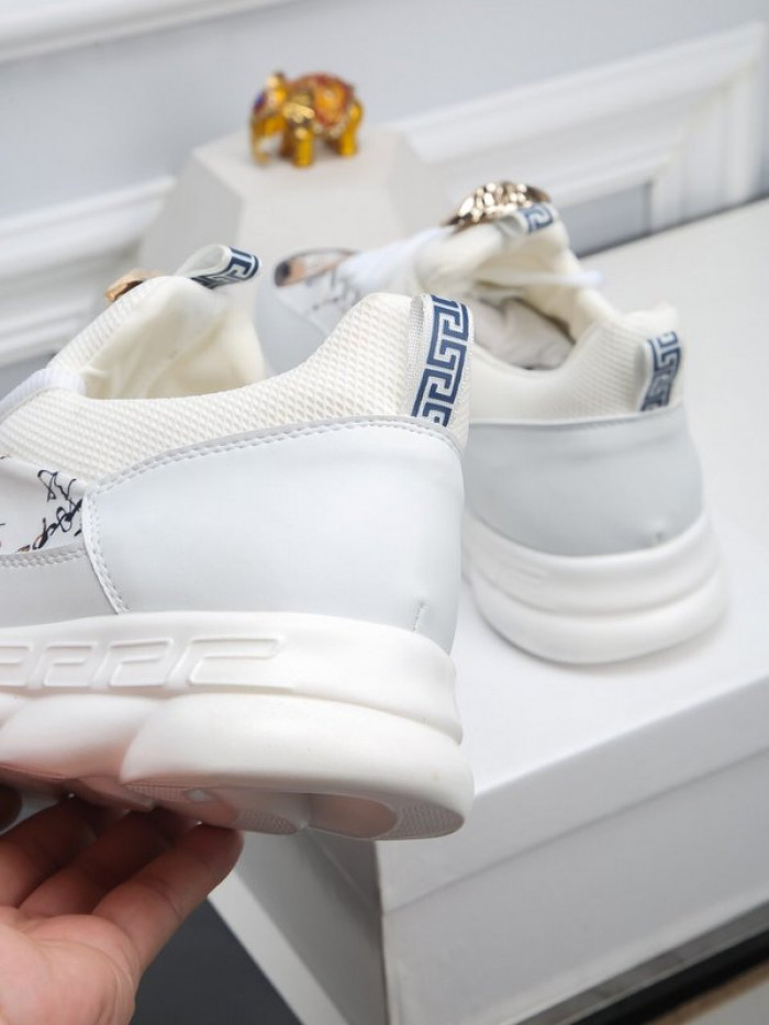 vse chain reaction white sneaker