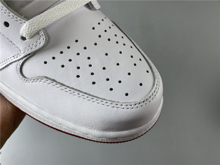 air jordan 1 retro high og "metallic red" - 555088 103