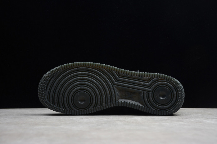 nike air force 1 mid “tiger camo” black mens - aa7345-001